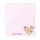 Search for pastel pink notepads Butterflies