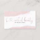 Search for esthetician business cards Foil