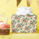 Search for golden retriever wrapping paper Watercolor