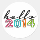 Search for hello new year stickers Modern