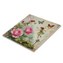 Search for vintage fairy tiles Butterfly