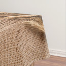 Search for burlap tablecloths Rustic