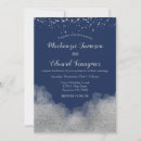 Search for silver confetti wedding invitations Marriage