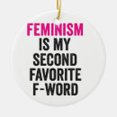 Search for feminism christmas tree decorations Equality