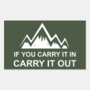 Search for adventure is out there stickers Hiking