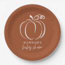 Search for burnt orange plates Gender neutral baby shower