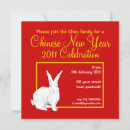 Search for chinese rabbit invitations Chinese new year