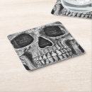 Search for gothic skull coasters Vintage