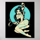 Search for tattoo girl posters Black cat