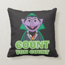 Search for count von count cushions Sesame street