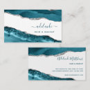 Search for blue and silver business cards Script