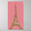 Search for pink eiffel tower posters France