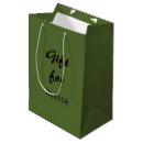 Search for olive green gift bags Elegant