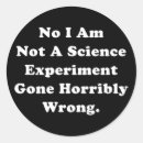 Search for science experiment stickers Scientist