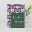 Search for green pattern invitations Flowers