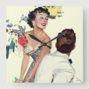 Search for 50s girl clocks Lady