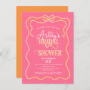 Search for frame bridal shower invitations Hand drawn