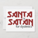 Search for satanic christmas cards Santa