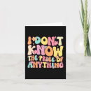 Search for dont know cards Tradition
