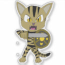 Search for sword and shield stickers Warrior