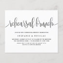 Search for rehearsal brunch invitations Calligraphy