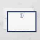 Search for boating note cards Navy and white