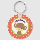 Search for orange polka dot key rings Cute