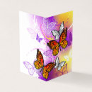 Search for purple butterfly business cards Monarch