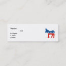 Search for democrats business cards America