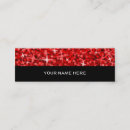 Search for sparkle mini business cards glitter