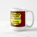 Search for grammar police mugs Funny