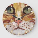 Search for orange tabby cat clocks Animals