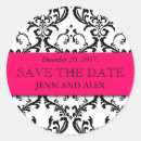 Search for hot pink damask stickers Groom