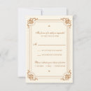 Search for scroll vertical wedding rsvp cards Vintage