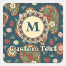 Search for oriental pattern stickers Red