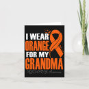 Search for i wear orange cards Disease