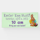 Search for easter egg hunt banners Rabbit
