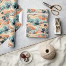 Search for sea life wrapping paper Seashells