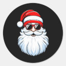 Search for santa face stickers Birthday