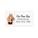 Search for shopping return address labels Gold