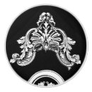 Search for gothic knobs and pulls Black and white