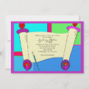 Search for torah invitations Blue