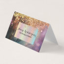 Search for folded business cards Glitter