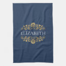 Search for blue and gold tea towels Elegant