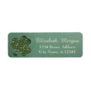 Search for shamrock return address labels Elegant