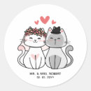 Search for cute bride and groom stickers Elegant