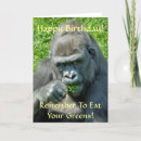 Search for primate cards Gorilla