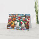 Search for funny chicken christmas cards Poultry