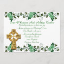 Search for irish cross invitations Clover