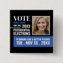 Search for political campaign badges Politics